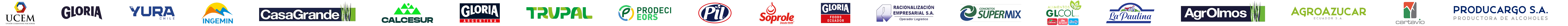 Empresas que potenciamos del Grupo Gloria